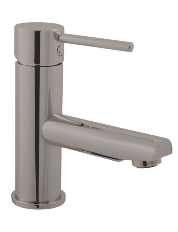 Mitigeur lavabo SEINA sans bonde laiton gris métal brossé Mitigeur lavabo SEINA sans bonde laiton gris métal brossé