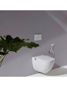 Mitigeur bidet encastrable SEINA avec douchette en laiton chromé