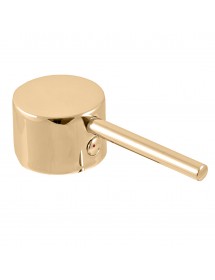 Mitigeur baignoire sur pied SEINA en laiton doré brossé H. 106 cm