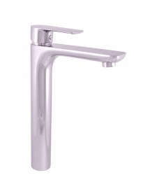 Mitigeur lavabo haut VLTAVA en laiton chromé 31,5 cm
