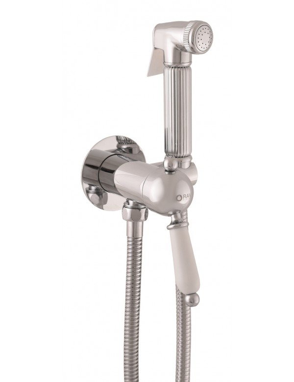 Mitigeur bidet, toilettes LABE mural en laiton chromé poignée en céramique