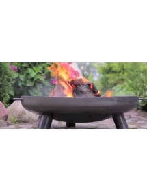 Brasero de jardin BALI 70 cm en acier