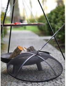 Pare-feu rond pour brasero 70cm