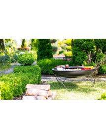 Brasero de jardin VILANY 60 cm en acier