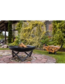 Brasero de jardin SANTIAGO 70 cm en acier