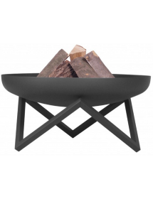 Brasero de jardin SANTIAGO 70 cm en acier