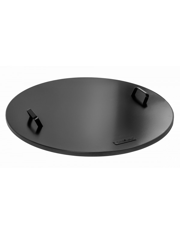 Couvercle de brasero rond en acier avec 2 anses 102 cm
