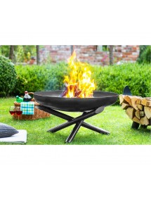 Brasero de jardin INDIANA 100 cm en acier