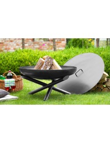 Brasero de jardin INDIANA 100 cm en acier