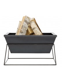 Brasero de jardin carré PESTAK 60 cm en acier