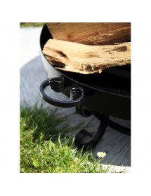 Brasero de jardin MALTA 70 cm en acier