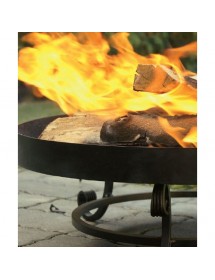 Brasero de jardin MALTA 70 cm en acier