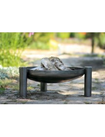 Brasero de jardin PALMA 70 cm en acier