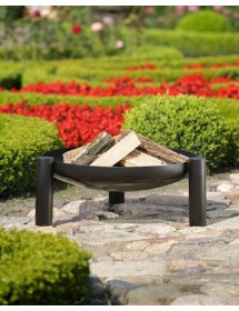 Brasero de jardin PALMA 70 cm en acier