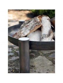 Brasero de jardin PALMA 80 cm en acier