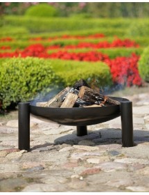 Brasero de jardin PALMA 80 cm en acier