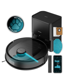 Robot aspirateur autonettoyant Max Home 4 en 1