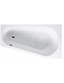 Baignoire d'angle gauche acrylique RIHO DELTA 150x80 cm