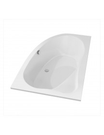 Baignoire acrylique RIHO d'angle ARYL 140x90 cm