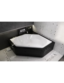 Baignoire d'angle acrylique RIHO WINNIPEG 145x145 cm