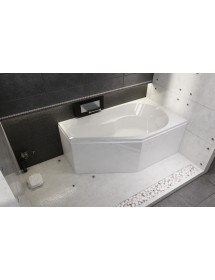 Baignoire RIHO d'angle gauche YUKON 160x90 cm
