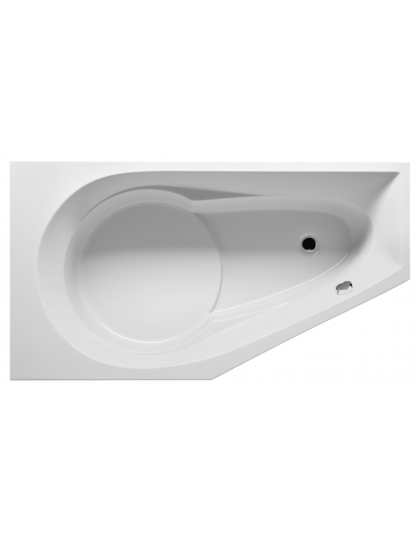 Baignoire RIHO d'angle droite YUKON 160x90 cm