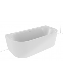 Baignoire acrylique RIHO DESIRE BACK2WALL 184x84 cm