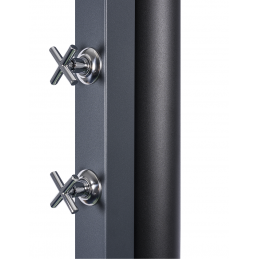 Douche de piscine solaire grise 30L