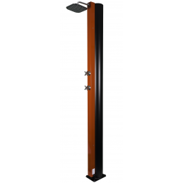 Douche de jardin solaire Orange 40L