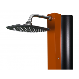 Douche de jardin solaire Orange 40L