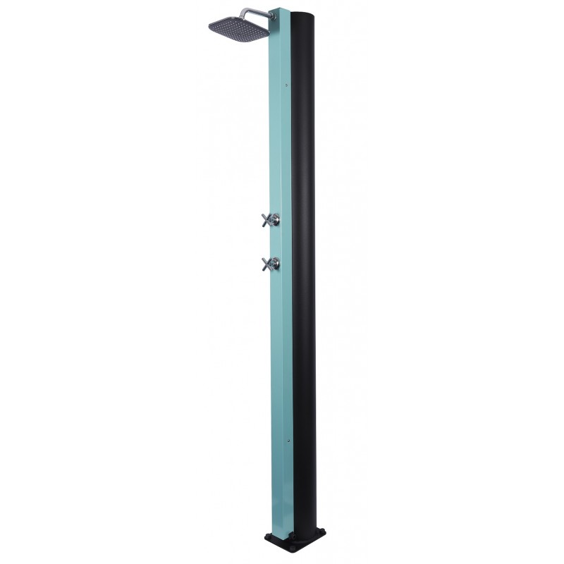 Douche de jardin solaire Bleue 40L