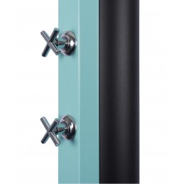 Douche de jardin solaire Bleue 40L