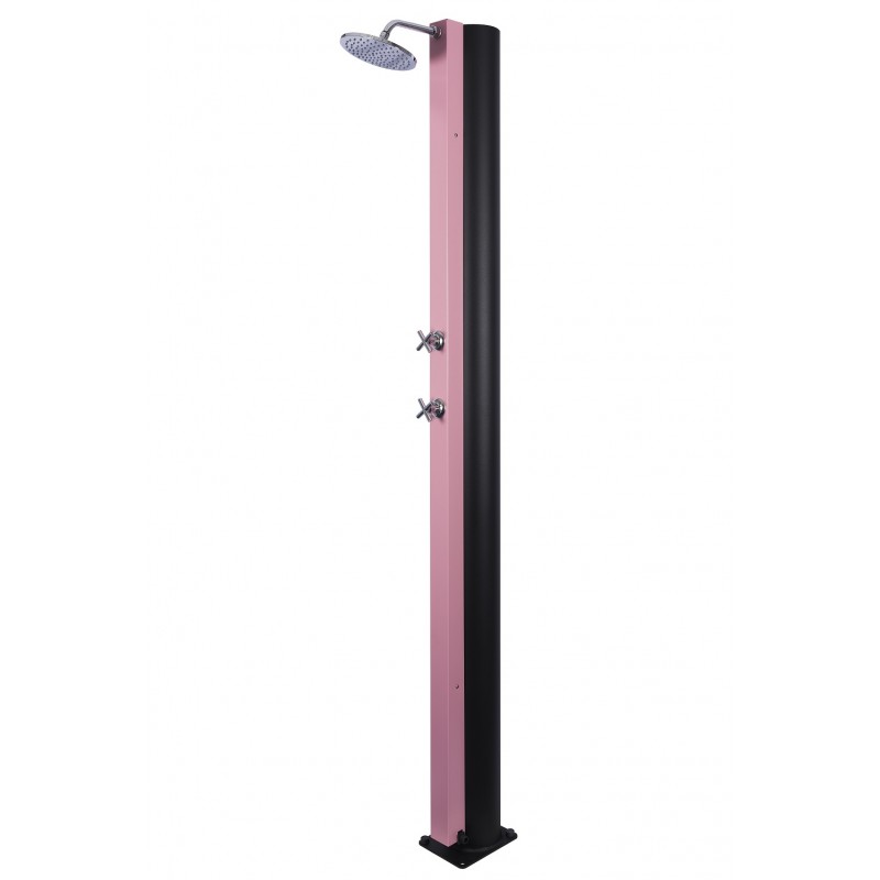 Douche de jardin solaire Rose 40L