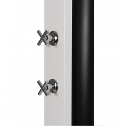 Douche de piscine solaire CROSS Blanche 40L