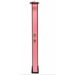Douche de piscine solaire CROSS Rose 40L