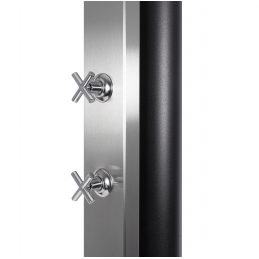 Douche de piscine solaire CROSS acier inoxydable 40L