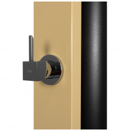 Douche de piscine solaire SQUARE Beige 40L