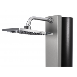 Douche de piscine solaire SQUARE grise 40L
