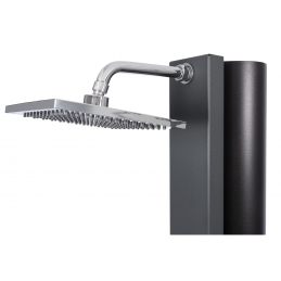 Douche de piscine solaire SQUARE gris anthracite 40L