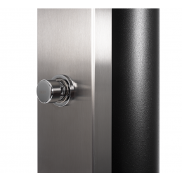 Douche de jardin solaire PULSATE acier inoxydable 40L