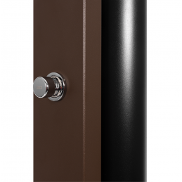 Douche de piscine solaire ULTIMATE Marron rustique 60L