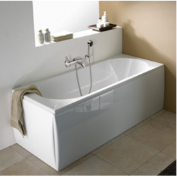 Baignoire acrylique KASANDINE 160 160x70x 45 cm