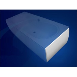 Tablier de baignoire latéral universel 80x55 cm en acrylique