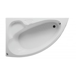 Baignoire d’angle acrylique KONCHILI 155x100 cm