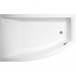 Baignoire d’angle avec tablier VERONETSI 160x105 x45cm