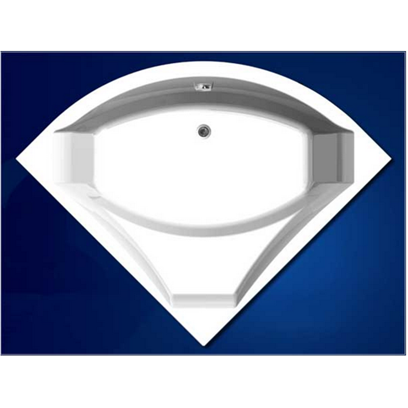 Baignoire d’angle VERONETSI 140x140 x45cm