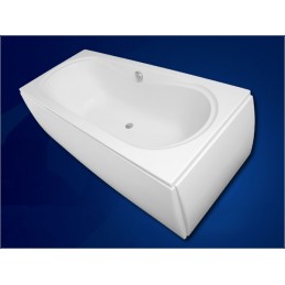 Grande baignoire acrylique BRIAINA 185 185x90 x43 cm