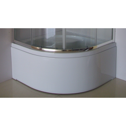 Baignoire d’angle acrylique MYKONOS 105x105 cm avec tablier