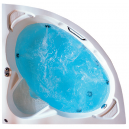 Baignoire d’angle acrylique MYKONOS 145x145 cm