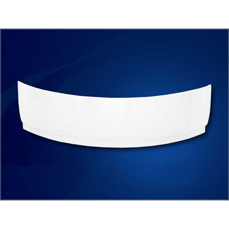 Tablier de baignoire pour baignoire d'angle duo ATHENA 150 cm en acrylique